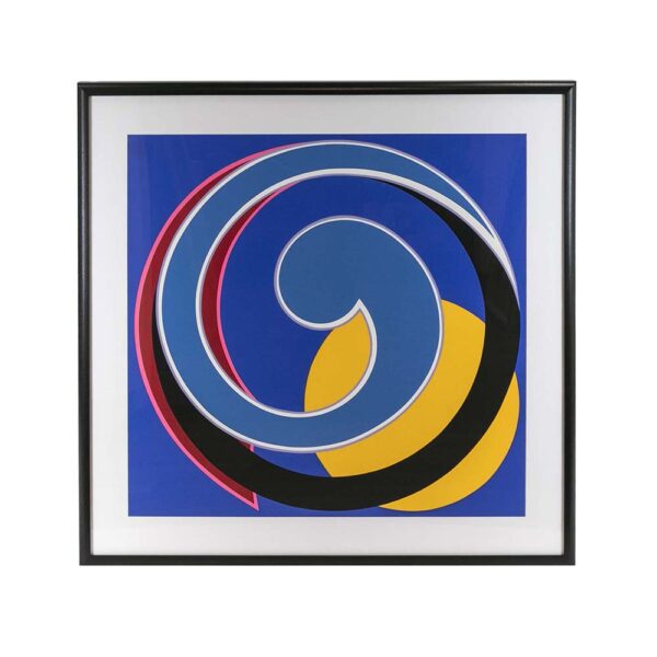 CLIFFORD SINGER “Etude in Resonance” Screenprint Circa 1991 - Image 1