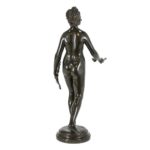 Late 1800s Bronze Replica of Diana Chasseresse Sculpture by JEAN-ANTOINE HOUDON(1741-1828) - Image 6