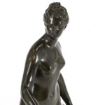 Late 1800s Bronze Replica of Diana Chasseresse Sculpture by JEAN-ANTOINE HOUDON(1741-1828) - Image 2
