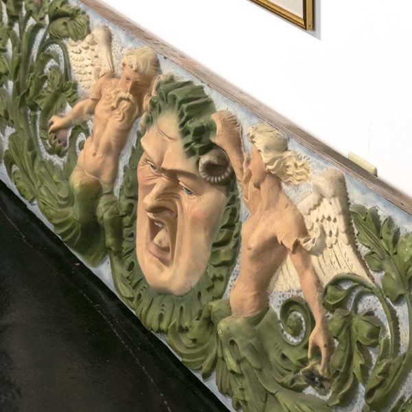 Antique Architectural Frieze - Merman and Mermaid - Image 5