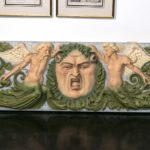 Antique Architectural Frieze - Merman and Mermaid - Image 2