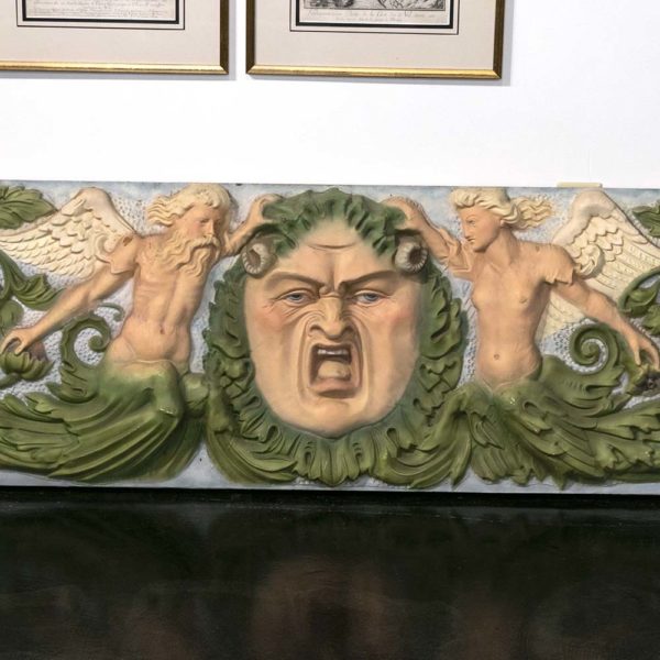 Antique Architectural Frieze - Merman and Mermaid - Image 2