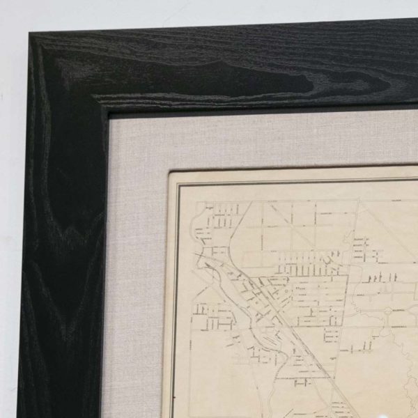 Map of Toronto, Canada Circa 1923 - Linen-Backed Archival Framing with Museum Glass - Image 5