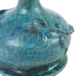Unusual Bronze Lizard Vase - Image 5