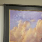 ADRIENNE HUSUM Original Oil on Red Board "En Route" - Image 5