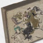 Mid Century Modern Abstract Cement Frieze with Horses - Image 6