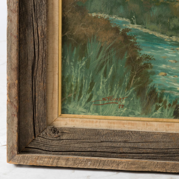 Original Oil on Canvas by RON STEWART "The Last Hunt" - Image 5