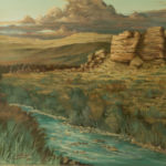 Original Oil on Canvas by RON STEWART "The Last Hunt" - Image 3