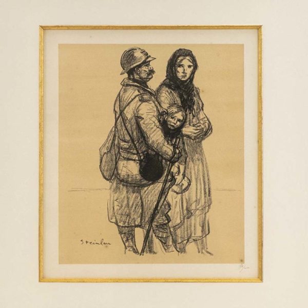 THEOPHILE STEINLEN(1859-1923) Lithograph - Numbered - Image 2