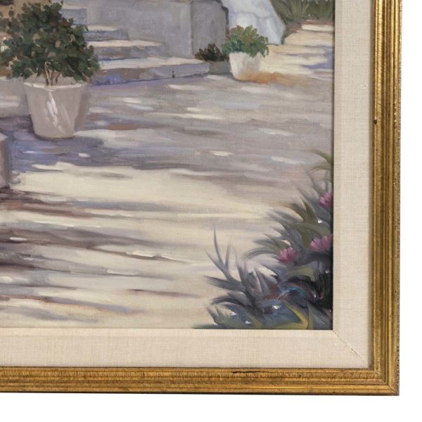 LUGANO CANDI Original Oil on Canvas - Signed - Image 3