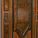 Late 17th Century Dutch Burl and Ebonized Wardrobe - Image 7