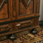 Late 17th Century Dutch Burl and Ebonized Wardrobe - Image 6