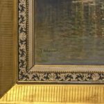 JOSEFINA HOLMLUND(1827-1905)Original Oil Painting Circa 1900 - Signed - Image 5