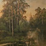 JOSEFINA HOLMLUND(1827-1905)Original Oil Painting Circa 1900 - Signed - Image 2