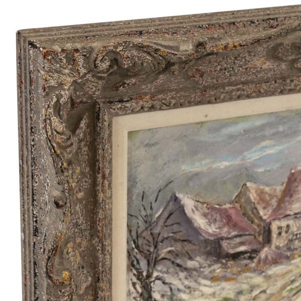 ALFRED ZWIEBEL(1914-2005) Original Oil Painting - Signed - Image 5