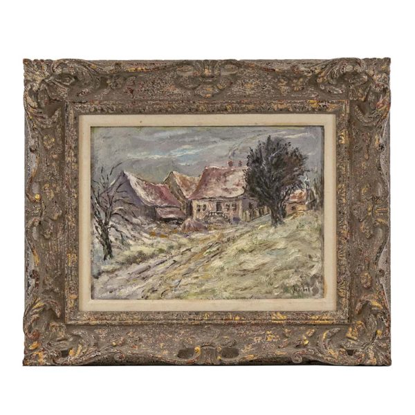 ALFRED ZWIEBEL(1914-2005) Original Oil Painting - Signed - Image 1