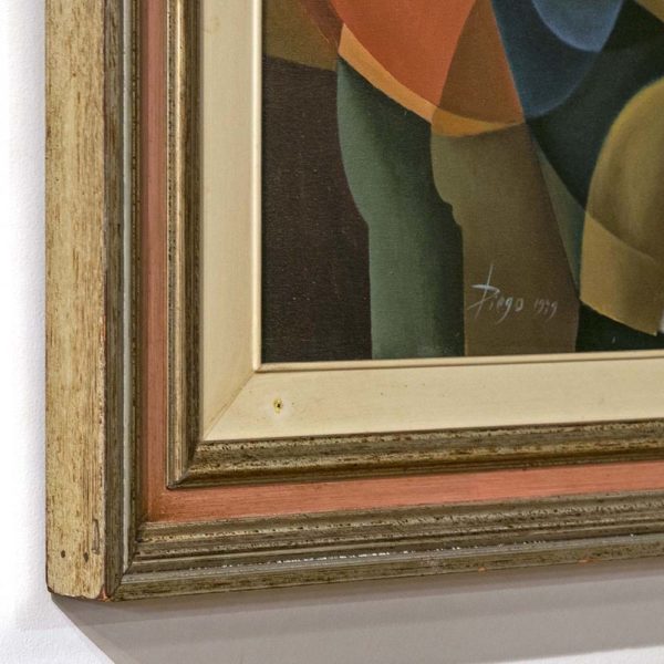 ANTONIO DIEGO VOCI(1920–1985) Original Oil on Canvas - Signed - Image 5