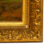 Antique JONAS JOSEPH LAVALLEY(1858-1930) Original Oil Painting on Board - Signed - Image 4