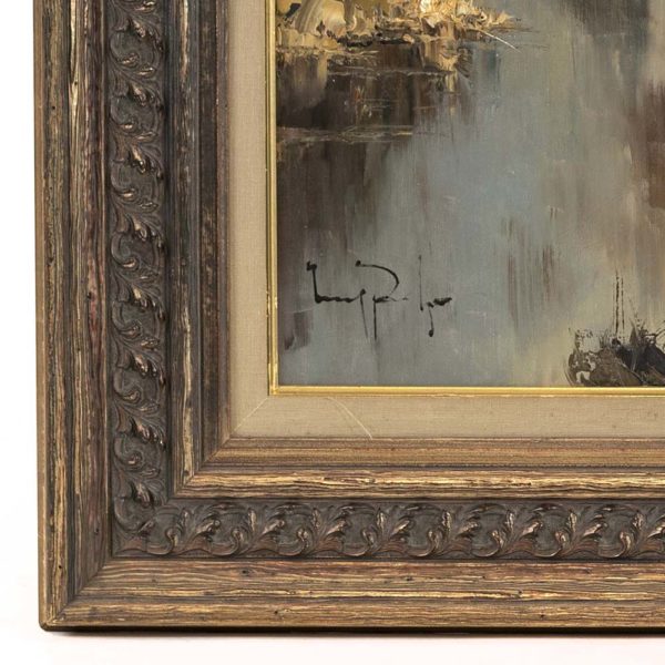 ERICH PAULSEN Original Oil on Canvas Painting - Signed - Image 3