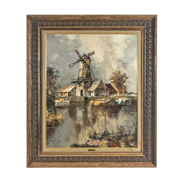 ERICH PAULSEN Original Oil on Canvas Painting - Signed - Image 1
