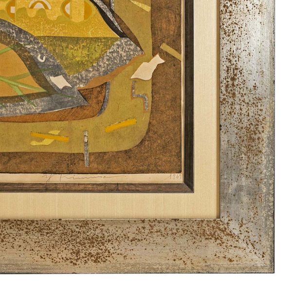 Vintage YOSHIHARU KIMURA Woodblock Print - Signed - Image 5