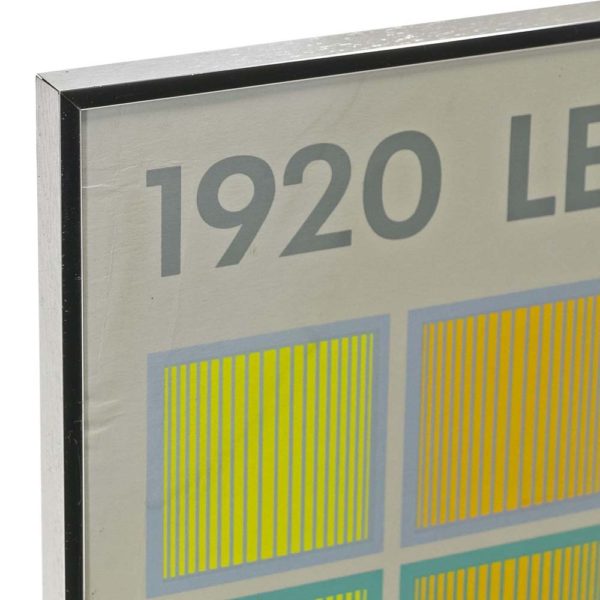 RICHARD ANUSZKIEWICZ(1930-2020) League of Women Voters 50th Anniversary Serigraph Poster - Image 5