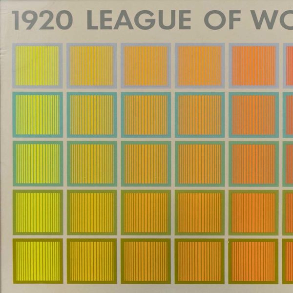 RICHARD ANUSZKIEWICZ(1930-2020) League of Women Voters 50th Anniversary Serigraph Poster - Image 3