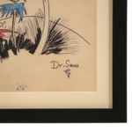 DR. SEUSS Original Marker and Crayon Sketch on Paper - Image 4