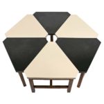Modular 6 Piece Studio Furniture Table Set Circa 1960 - Image 3