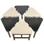 Modular 6 Piece Studio Furniture Table Set Circa 1960 - Image 2
