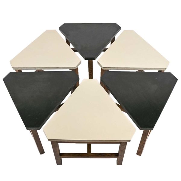 Modular 6 Piece Studio Furniture Table Set Circa 1960 - Image 2