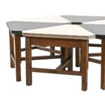 Modular 6 Piece Studio Furniture Table Set Circa 1960 - Image 5