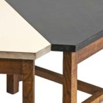 Modular 6 Piece Studio Furniture Table Set Circa 1960 - Image 4