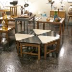 Modular 6 Piece Studio Furniture Table Set Circa 1960 - Image 8