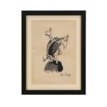 DR. SEUSS Pencil and Marker “Yertle the Turtle” Sketch on Paper
