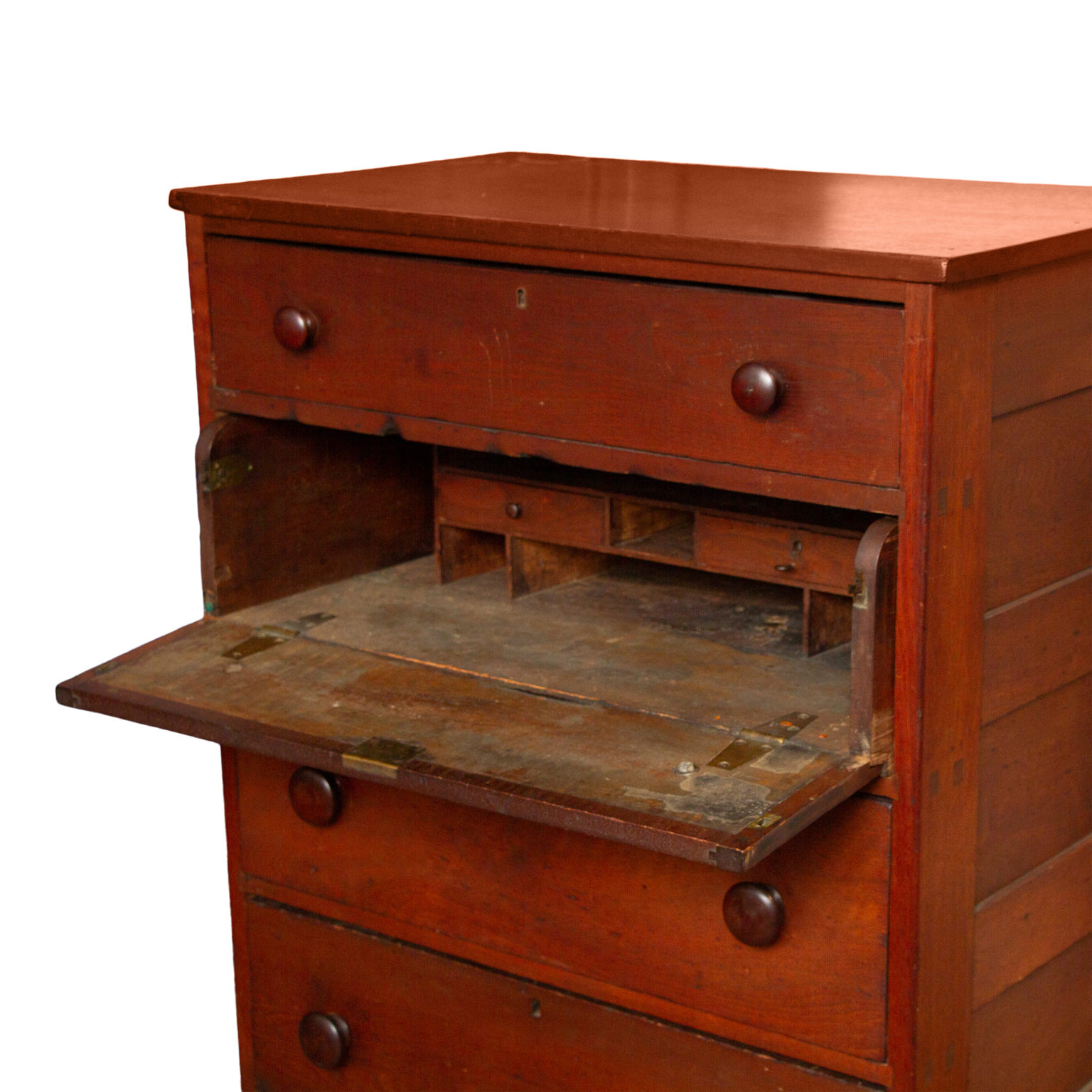 Antique Handcrafted Walnut Butler’s Chest | Grandview Mercantile