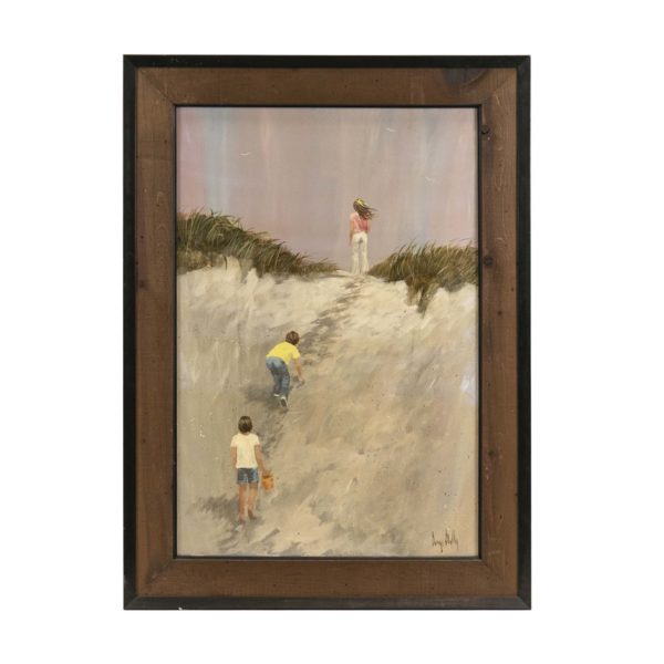 Original Oil Painting of Children - Signed - Image 1