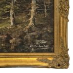 Original Mountain Landscape Painting - Signed - Image 4