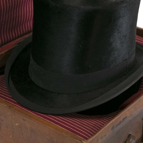 WARNER & CO. Beaver Top Hat with Leather Case and Brushes - Image 4