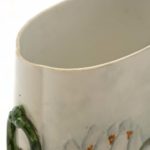 Antique Hand Painted WILLIAM GUERIN ET CIE Water Lily Cachepot Vase - Image 5