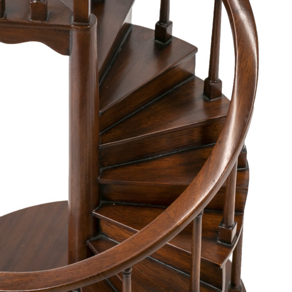 MAITLAND SMITH Mahogany Spiral Staircase - Image 3