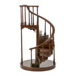 MAITLAND SMITH Mahogany Spiral Staircase