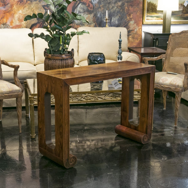 Vintage BAKER FURNITURE Rosewood Console Table Circa 1970s - Image 5