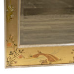 Vintage LABARGE Reverse Hand Painted Chinoiserie Mirror - Image 4