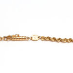 Black Opal and Diamond Pendant Necklace in 14 Karat Yellow Gold - Image 6