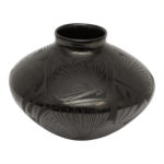 MATA ORTIZ Blackware Vessel Signed MANUEL QUEZADA