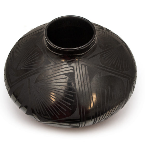 MATA ORTIZ Blackware Vessel Signed MANUEL QUEZADA - Image 2