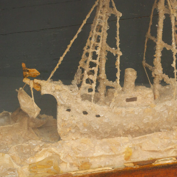 Early 20th Century Diorama of Ship - Image 2