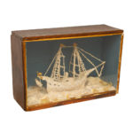 Early 20th Century Diorama of Ship