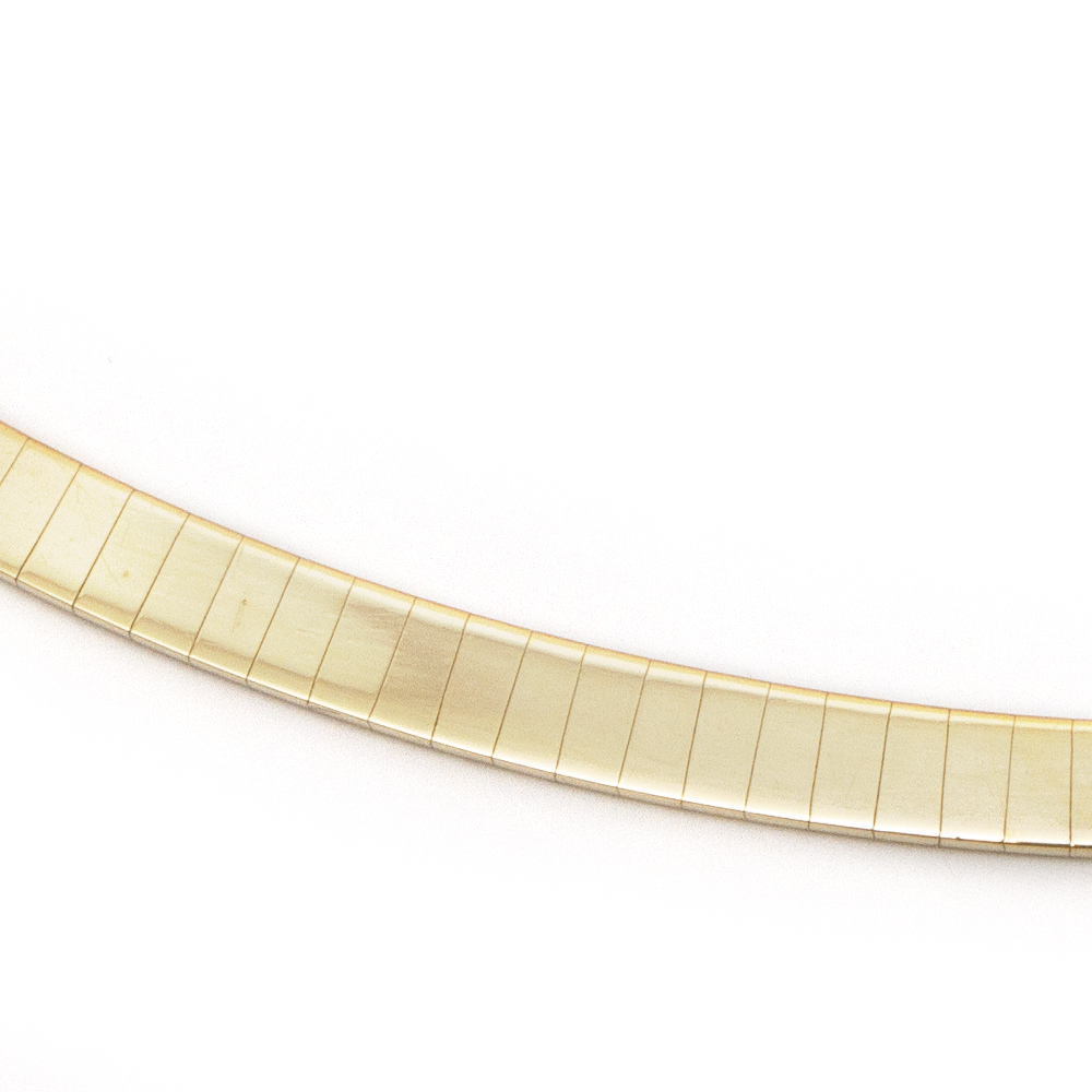 Maya Brenner 14k Gold Omega Necklace | Anthropologie